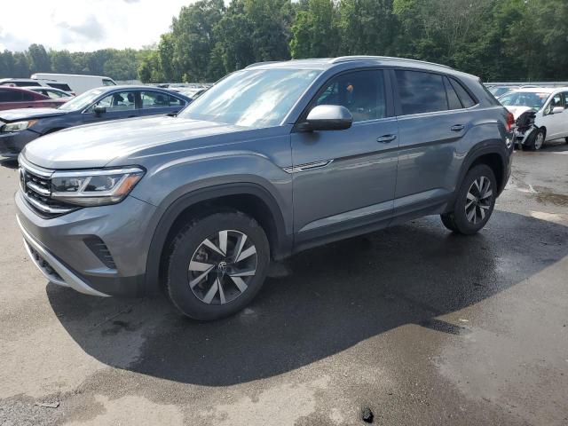 1V2LC2CA8MC221952 - 2021 VOLKSWAGEN ATLAS CROS SE გრაფიტი ფოტო 1