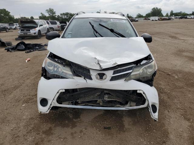 2T3BFREV2FW265233 - 2015 TOYOTA RAV4 LE WHITE photo 5