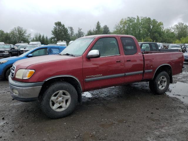 5TBBT4411YS011388 - 2000 TOYOTA TUNDRA ACCESS CAB RED photo 1