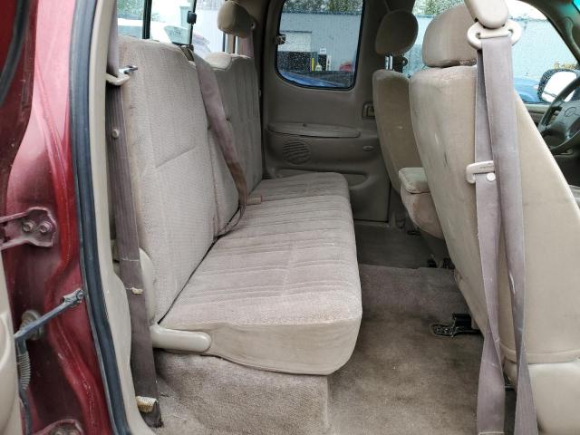 5TBBT4411YS011388 - 2000 TOYOTA TUNDRA ACCESS CAB 红色 照片 10