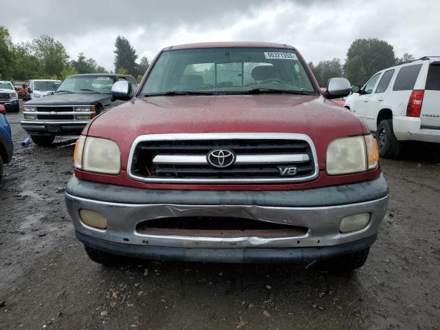 5TBBT4411YS011388 - 2000 TOYOTA TUNDRA ACCESS CAB RED photo 5