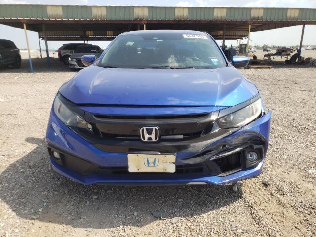 2HGFC2F82KH560211 - 2019 HONDA CIVIC SPORT BLUE photo 5