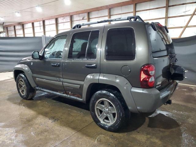 1J4GL38K15W725828 - 2005 JEEP LIBERTY RENEGADE GREEN photo 2