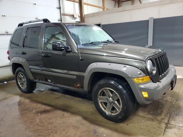 1J4GL38K15W725828 - 2005 JEEP LIBERTY RENEGADE GREEN photo 4