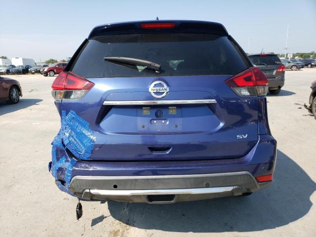 KNMAT2MT5KP510320 - 2019 NISSAN ROGUE S BLUE photo 6