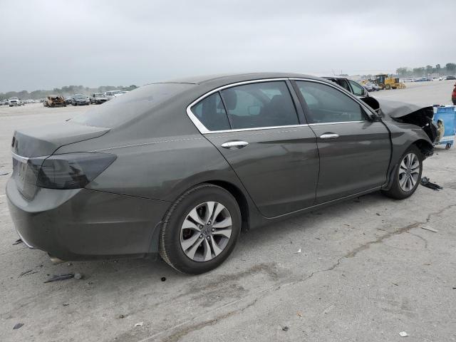 1HGCR2F33DA240385 - 2013 HONDA ACCORD LX GRAY photo 3