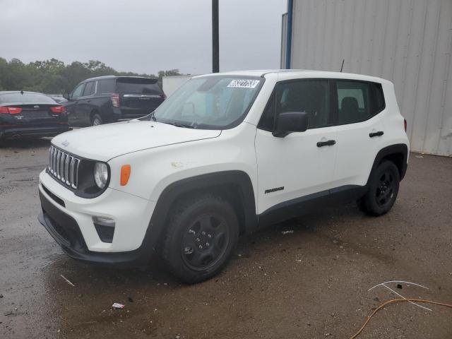 ZACNJAAB7KPK16947 - 2019 JEEP RENEGADE SPORT WHITE photo 1