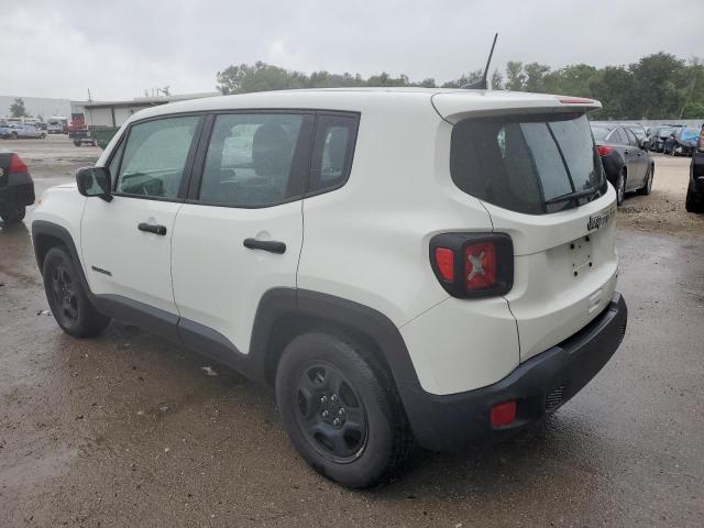 ZACNJAAB7KPK16947 - 2019 JEEP RENEGADE SPORT WHITE photo 2