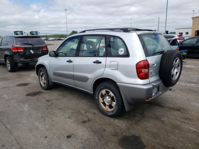 JTEHD20V750051934 - 2005 TOYOTA RAV4 SILVER photo 2