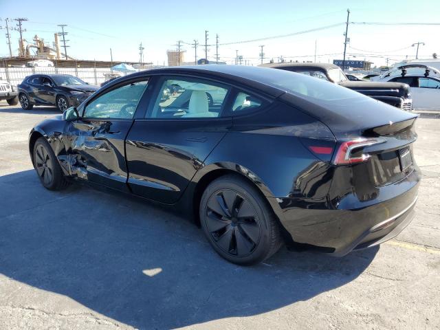 5YJ3E1EA3SF046075 - 2025 TESLA MODEL 3 Қара фото 2