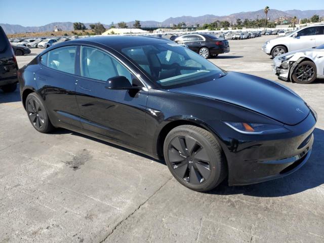 5YJ3E1EA3SF046075 - 2025 TESLA MODEL 3 Қара фото 4