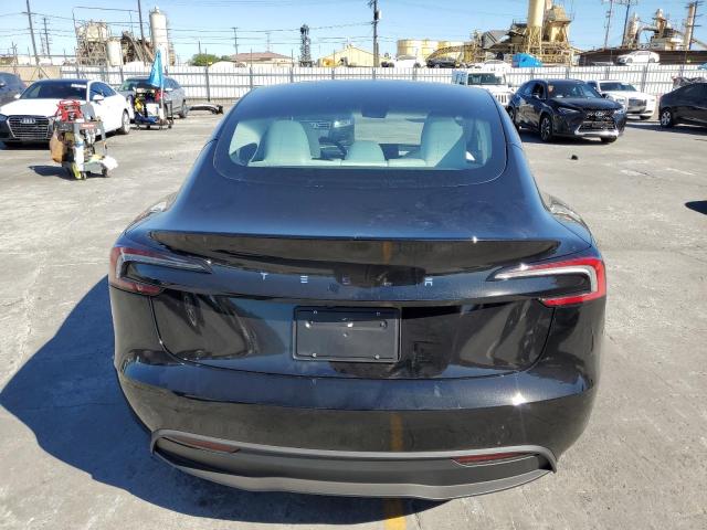 5YJ3E1EA3SF046075 - 2025 TESLA MODEL 3 Қара фото 6