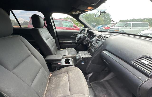1FM5K8AR4JGC95605 - 2018 FORD EXPLORER POLICE INTERCEPTOR BLUE photo 5