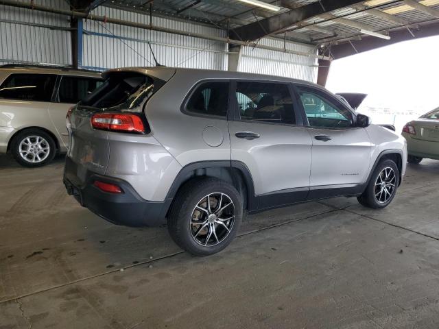 1C4PJLAB1GW273159 - 2016 JEEP CHEROKEE SPORT SILVER photo 3