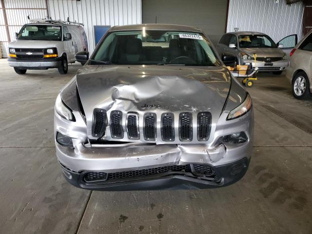 1C4PJLAB1GW273159 - 2016 JEEP CHEROKEE SPORT SILVER photo 5