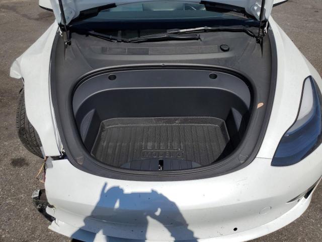 5YJ3E1EA1NF354687 - 2022 TESLA MODEL 3 WHITE photo 11