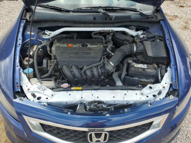 1HGCS12898A014325 - 2008 HONDA ACCORD EXL BLUE photo 11