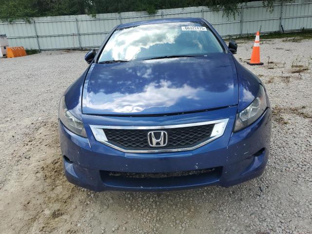 1HGCS12898A014325 - 2008 HONDA ACCORD EXL BLUE photo 5