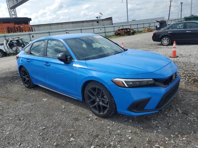 19XFL2H86RE013623 - 2024 HONDA CIVIC SPORT BLUE photo 4