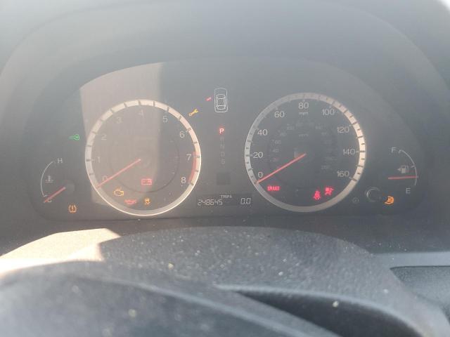 1HGCS2B82CA004136 - 2012 HONDA ACCORD EXL SILVER photo 9