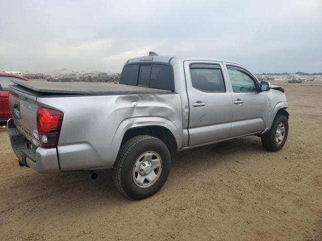 3TMCZ5AN6NM470063 - 2022 TOYOTA TACOMA DOUBLE CAB SILVER photo 3