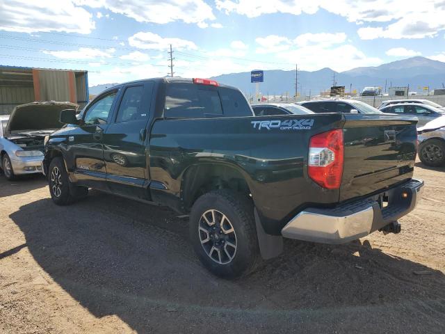 5TFUW5F10EX378945 - 2014 TOYOTA TUNDRA DOUBLE CAB SR/SR5 BLACK photo 2