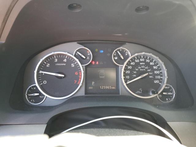 5TFUW5F10EX378945 - 2014 TOYOTA TUNDRA DOUBLE CAB SR/SR5 BLACK photo 9