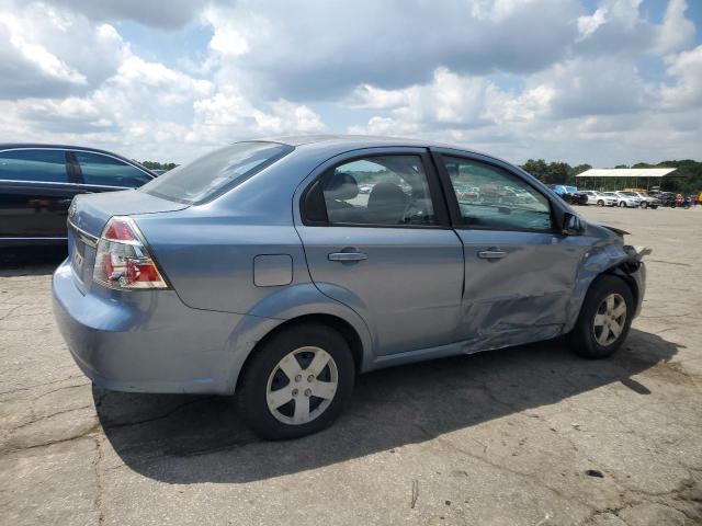 KL1TD56637B074285 - 2007 CHEVROLET AVEO BASE BLUE photo 3