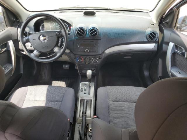 KL1TD56637B074285 - 2007 CHEVROLET AVEO BASE BLUE photo 8