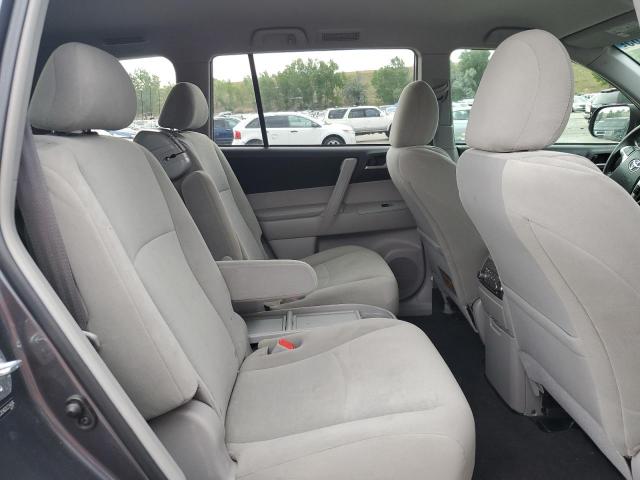5TDBK3EH6DS224606 - 2013 TOYOTA HIGHLANDER BASE Մոխրագույն լուսանկար 11