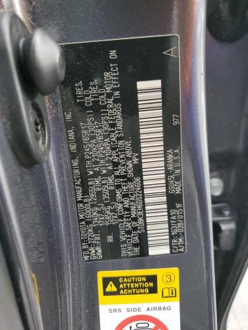 5TDBK3EH6DS224606 - 2013 TOYOTA HIGHLANDER BASE Մոխրագույն լուսանկար 13