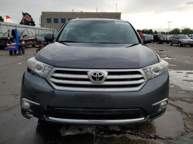 5TDBK3EH6DS224606 - 2013 TOYOTA HIGHLANDER BASE Մոխրագույն լուսանկար 5