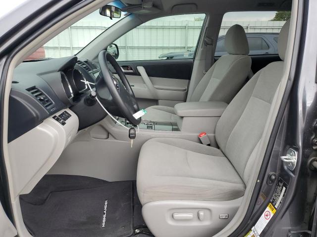 5TDBK3EH6DS224606 - 2013 TOYOTA HIGHLANDER BASE Մոխրագույն լուսանկար 7
