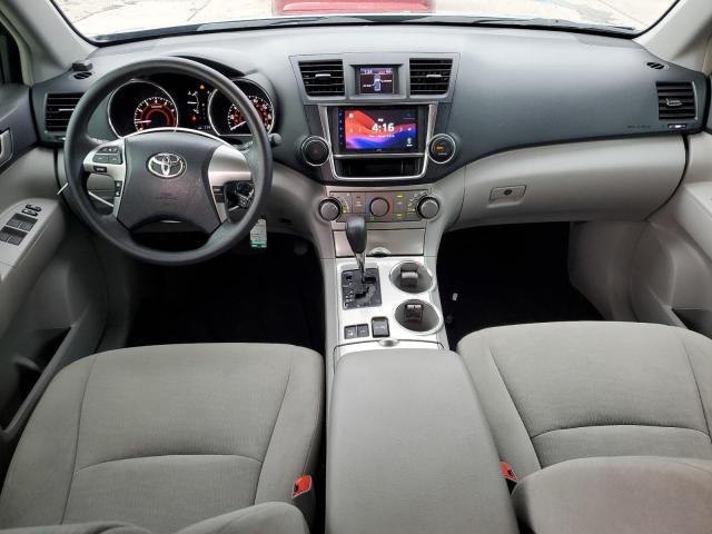 5TDBK3EH6DS224606 - 2013 TOYOTA HIGHLANDER BASE Մոխրագույն լուսանկար 8