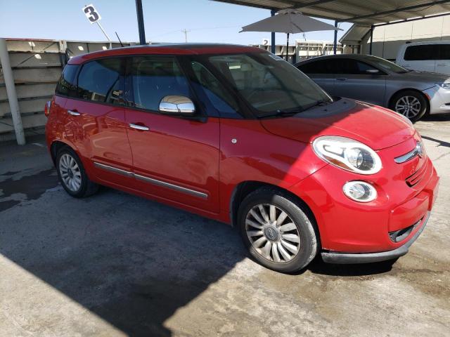 ZFBCFACH3EZ029856 - 2014 FIAT 500L LOUNGE RED photo 4