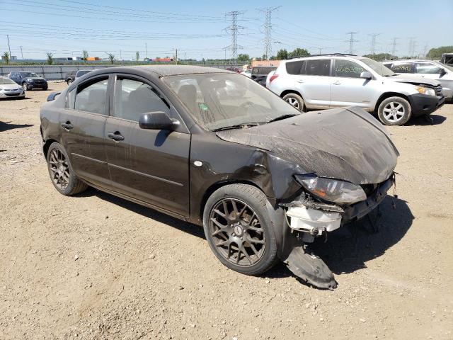 JM1BK32F281794091 - 2008 MAZDA 3 I BLACK photo 4