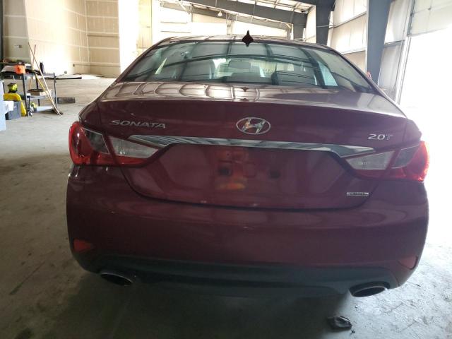 5NPEC4AB6EH933979 - 2014 HYUNDAI SONATA SE RED photo 6