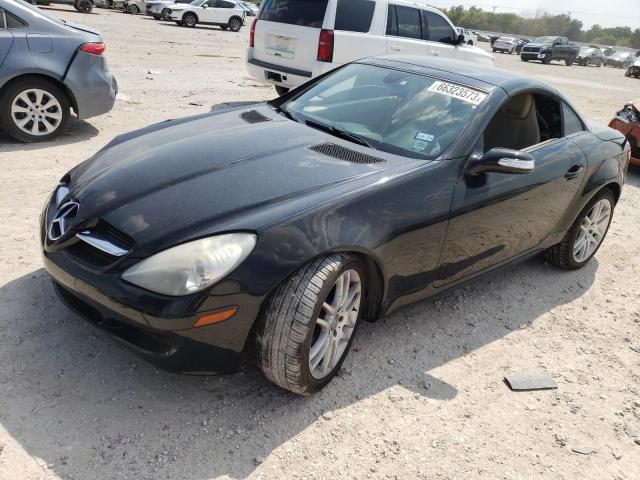 WDBWK54F37F167930 - 2007 MERCEDES-BENZ SLK 280 BLACK photo 1