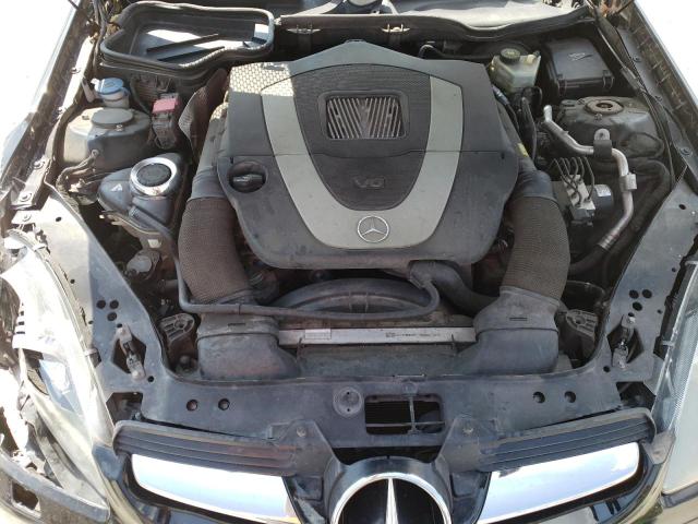 WDBWK54F37F167930 - 2007 MERCEDES-BENZ SLK 280 BLACK photo 11