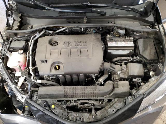 JTNKHMBX1M1103037 - 2021 TOYOTA C-HR XLE CHARCOAL photo 12