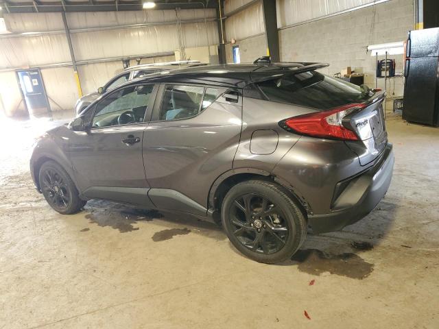 JTNKHMBX1M1103037 - 2021 TOYOTA C-HR XLE CHARCOAL photo 2