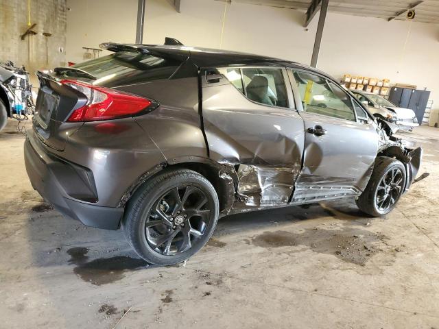 JTNKHMBX1M1103037 - 2021 TOYOTA C-HR XLE CHARCOAL photo 3