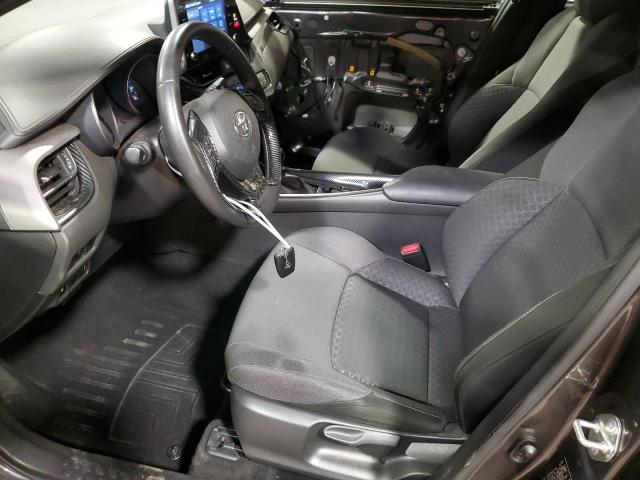 JTNKHMBX1M1103037 - 2021 TOYOTA C-HR XLE CHARCOAL photo 7