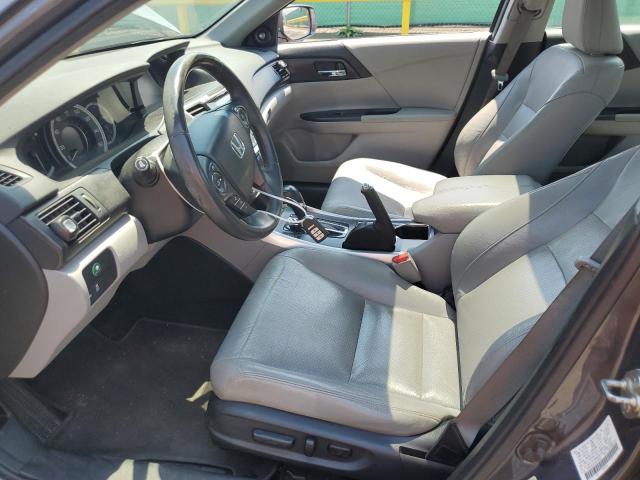 1HGCR3F81DA009664 - 2013 HONDA ACCORD EXL Grau Foto 7