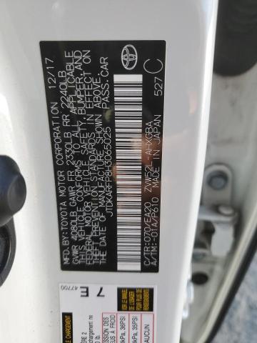 JTDKARFP8H3065025 - 2017 TOYOTA PRIUS PRIM WHITE photo 13