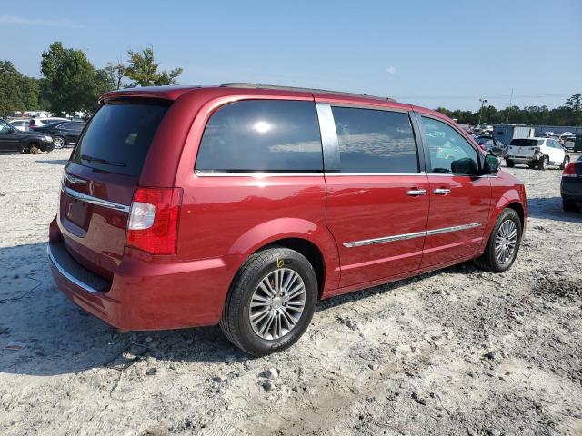 2C4RC1CG5ER336737 - 2014 CHRYSLER TOWN & COU TOURING L RED photo 3