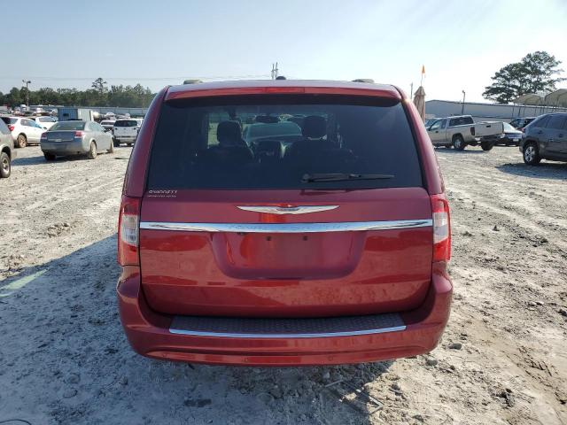 2C4RC1CG5ER336737 - 2014 CHRYSLER TOWN & COU TOURING L RED photo 6