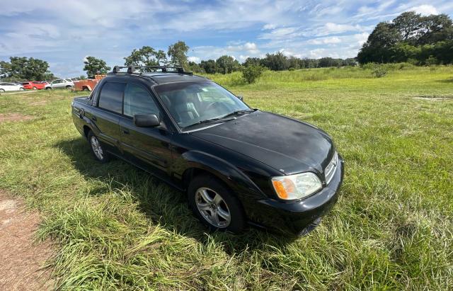 4S4BT62C767100652 - 2006 SUBARU BAJA SPORT BLACK photo 1