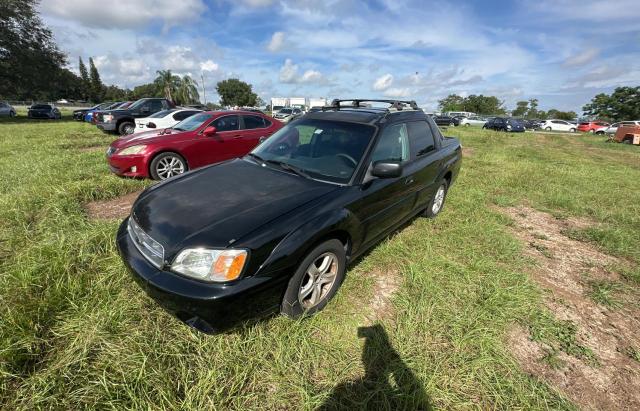 4S4BT62C767100652 - 2006 SUBARU BAJA SPORT BLACK photo 2