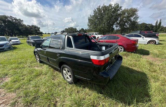 4S4BT62C767100652 - 2006 SUBARU BAJA SPORT BLACK photo 3